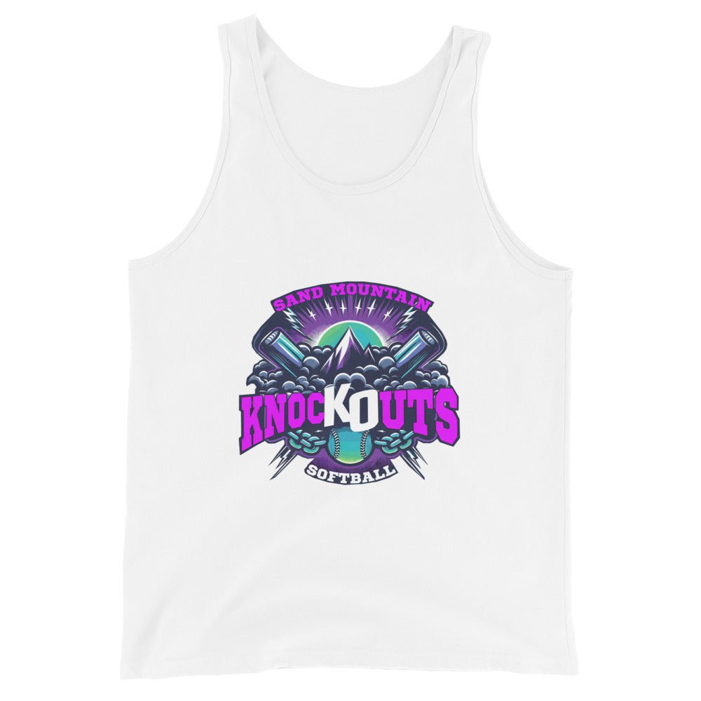 Performance | Tank Top | Sand Mountain Knockouts | Ball & Bat Logo