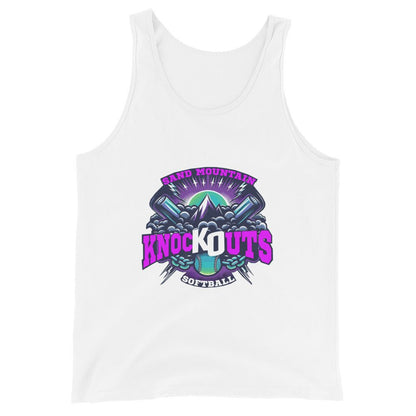 Performance | Tank Top | Sand Mountain Knockouts | Ball & Bat Logo