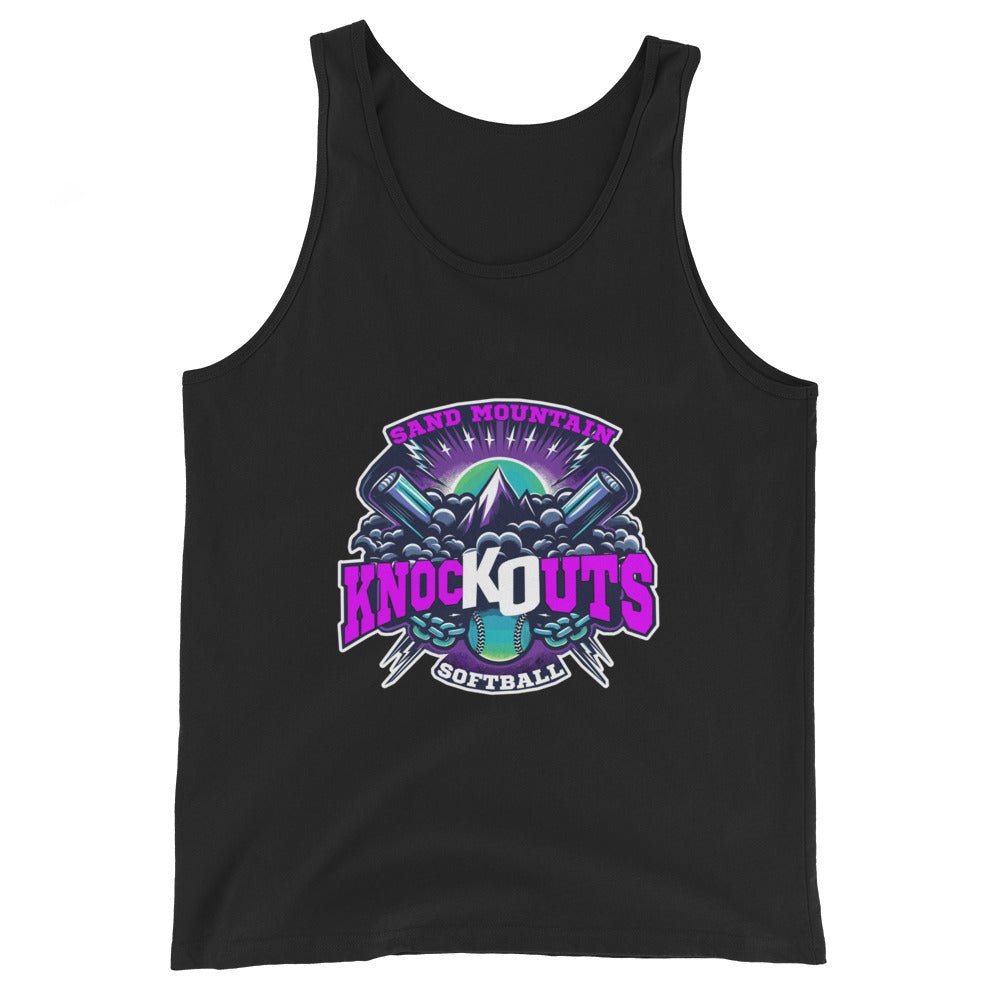 Performance | Tank Top | Sand Mountain Knockouts | Ball & Bat Logo