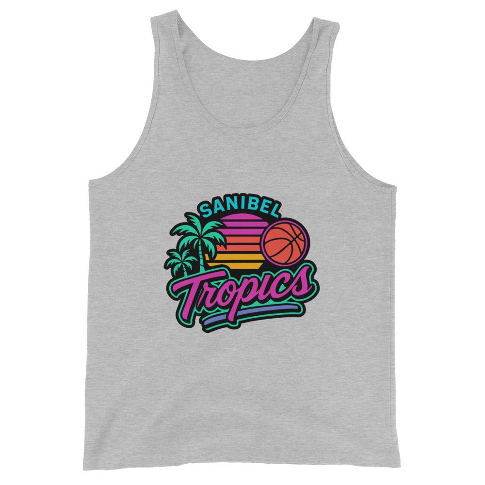Performance | Tank Top | Sanibel Tropics | Coastal Clash Logo