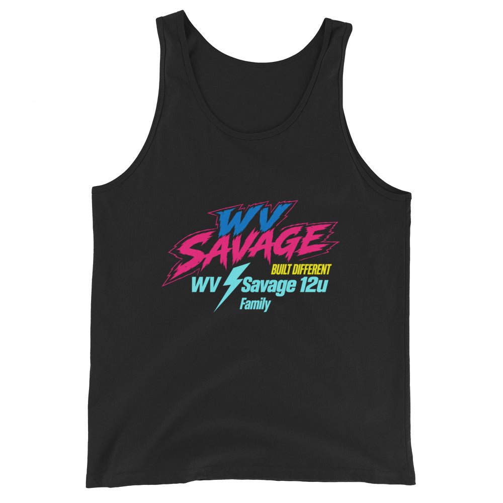 Performance | Tank Top | Savage | Modern Text Logo
