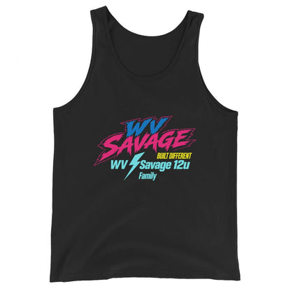 Performance | Tank Top | Savage | Modern Text Logo