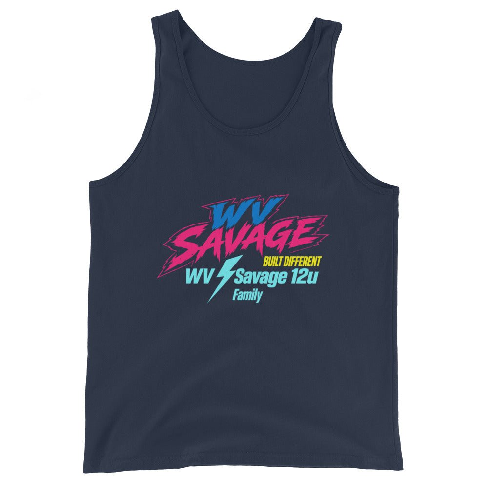 Performance | Tank Top | Savage | Modern Text Logo