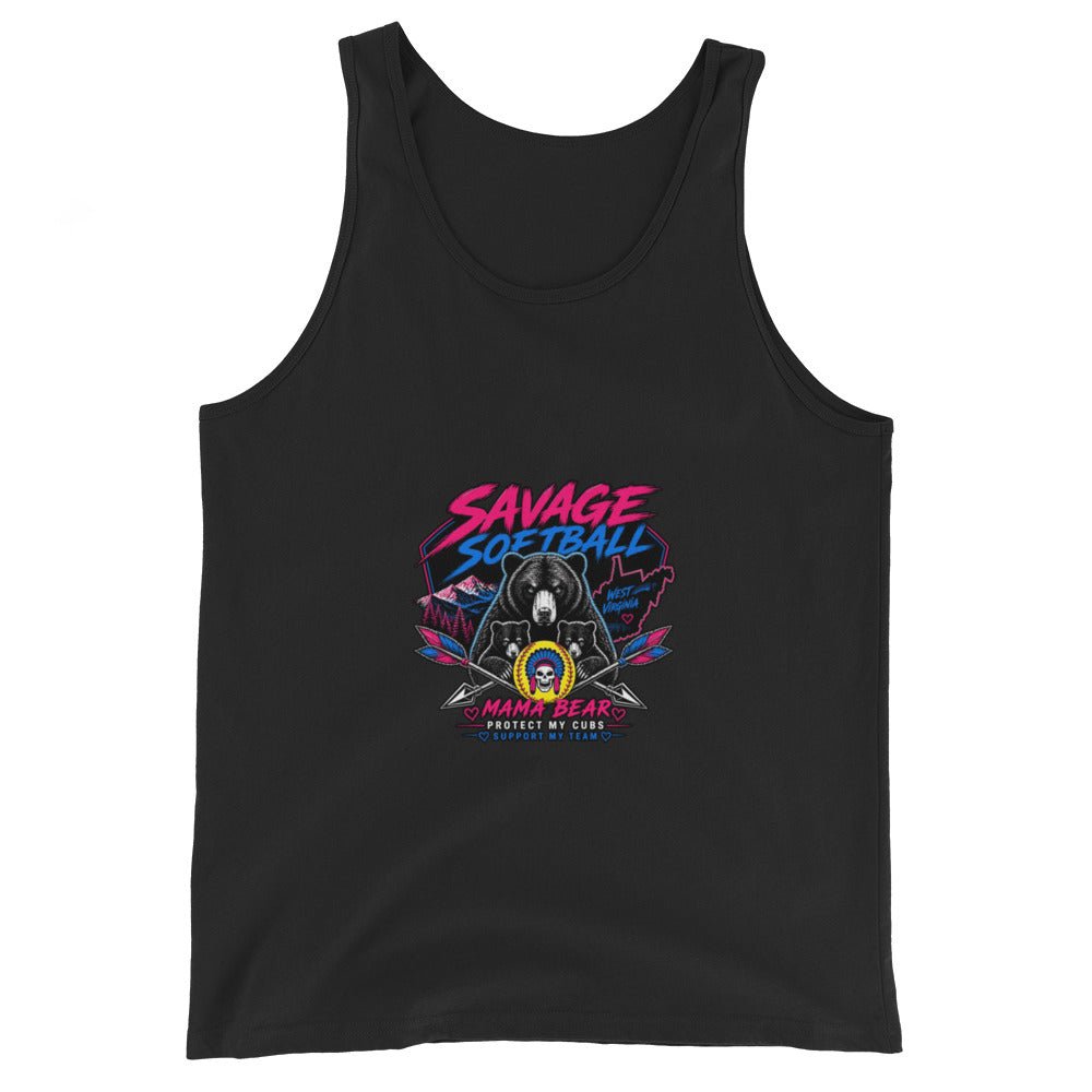 Performance | Tank Top | Savage Softball | Mascot Logo