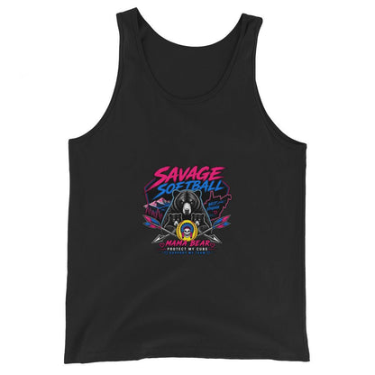 Performance | Tank Top | Savage Softball | Mascot Logo