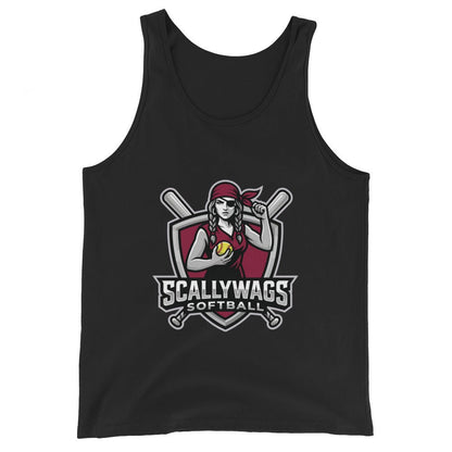 Performance | Tank Top | Scallywags Softball | Crest Logo