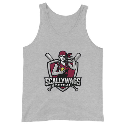 Performance | Tank Top | Scallywags Softball | Crest Logo