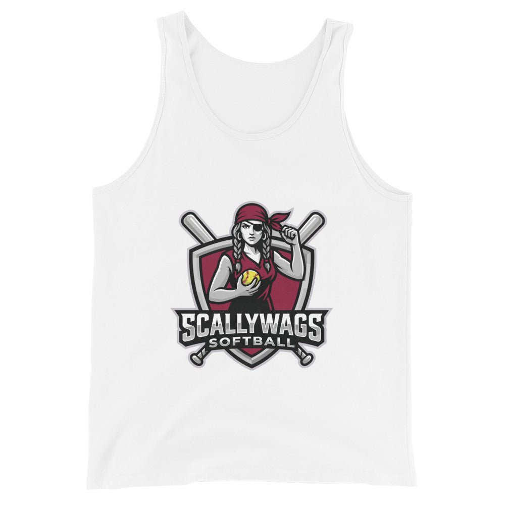 Performance | Tank Top | Scallywags Softball | Crest Logo