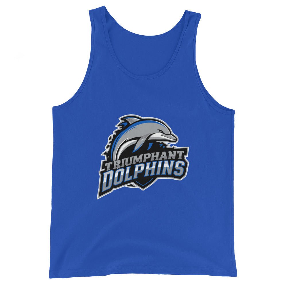Performance | Tank Top | SE Triumphant Dolphins | Dolphins Mascot Logo