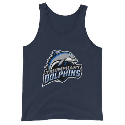 Performance | Tank Top | SE Triumphant Dolphins | Dolphins Mascot Logo