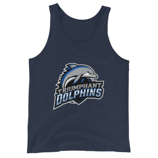Performance | Tank Top | SE Triumphant Dolphins | Dolphins Mascot Logo