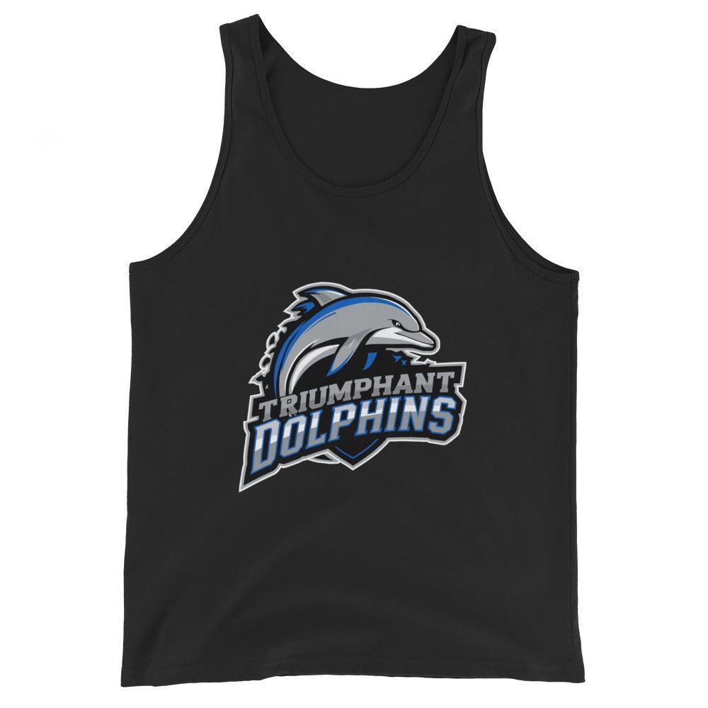 Performance | Tank Top | SE Triumphant Dolphins | Dolphins Mascot Logo
