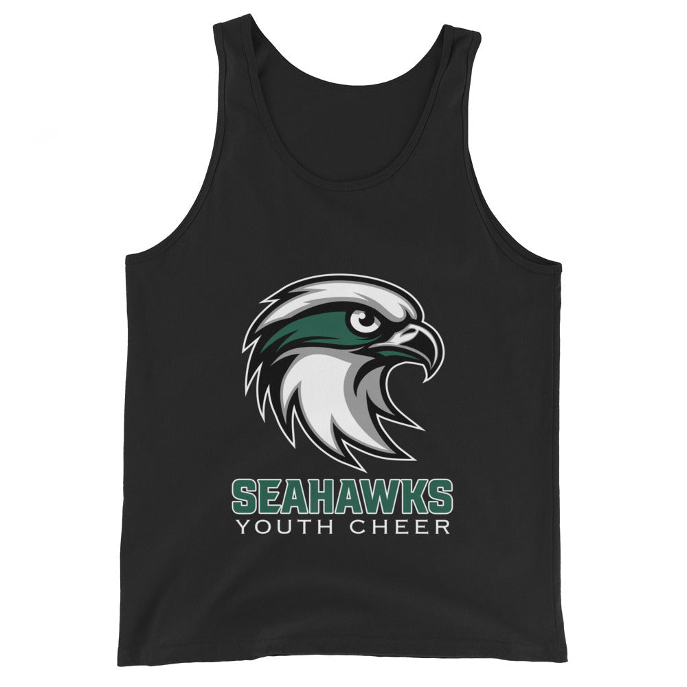 Performance | Tank Top | Seahawks Youth Cheer | Alt Script Logo