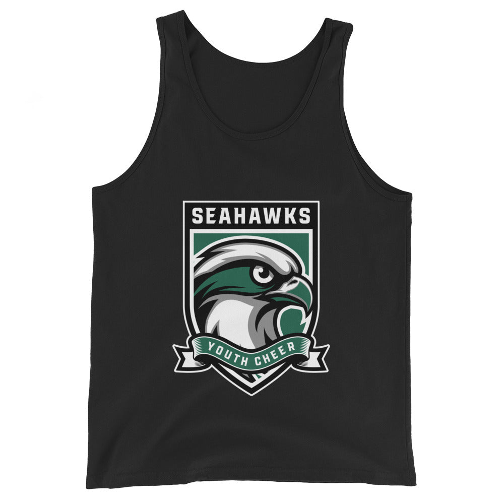 Performance | Tank Top | Seahawks Youth Cheer | Shield Logo