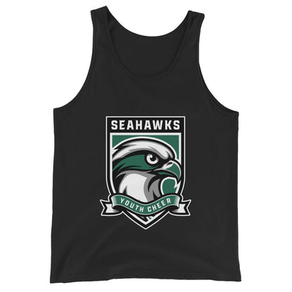 Performance | Tank Top | Seahawks Youth Cheer | Shield Logo
