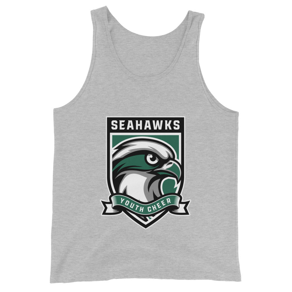 Performance | Tank Top | Seahawks Youth Cheer | Shield Logo