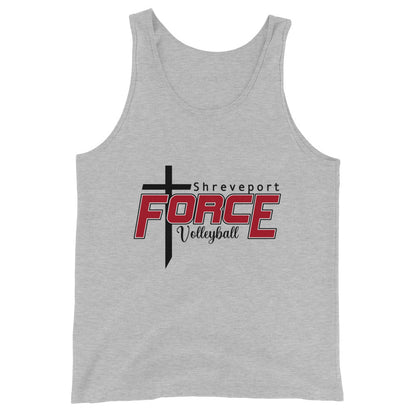 Performance | Tank Top | Shreveport Force Volleyball | Crest Logo