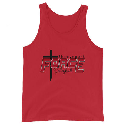 Performance | Tank Top | Shreveport Force Volleyball | Crest Logo