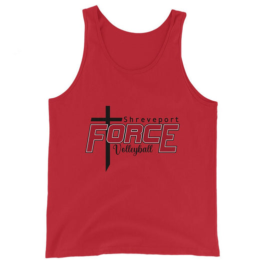 Performance | Tank Top | Shreveport Force Volleyball | Crest Logo