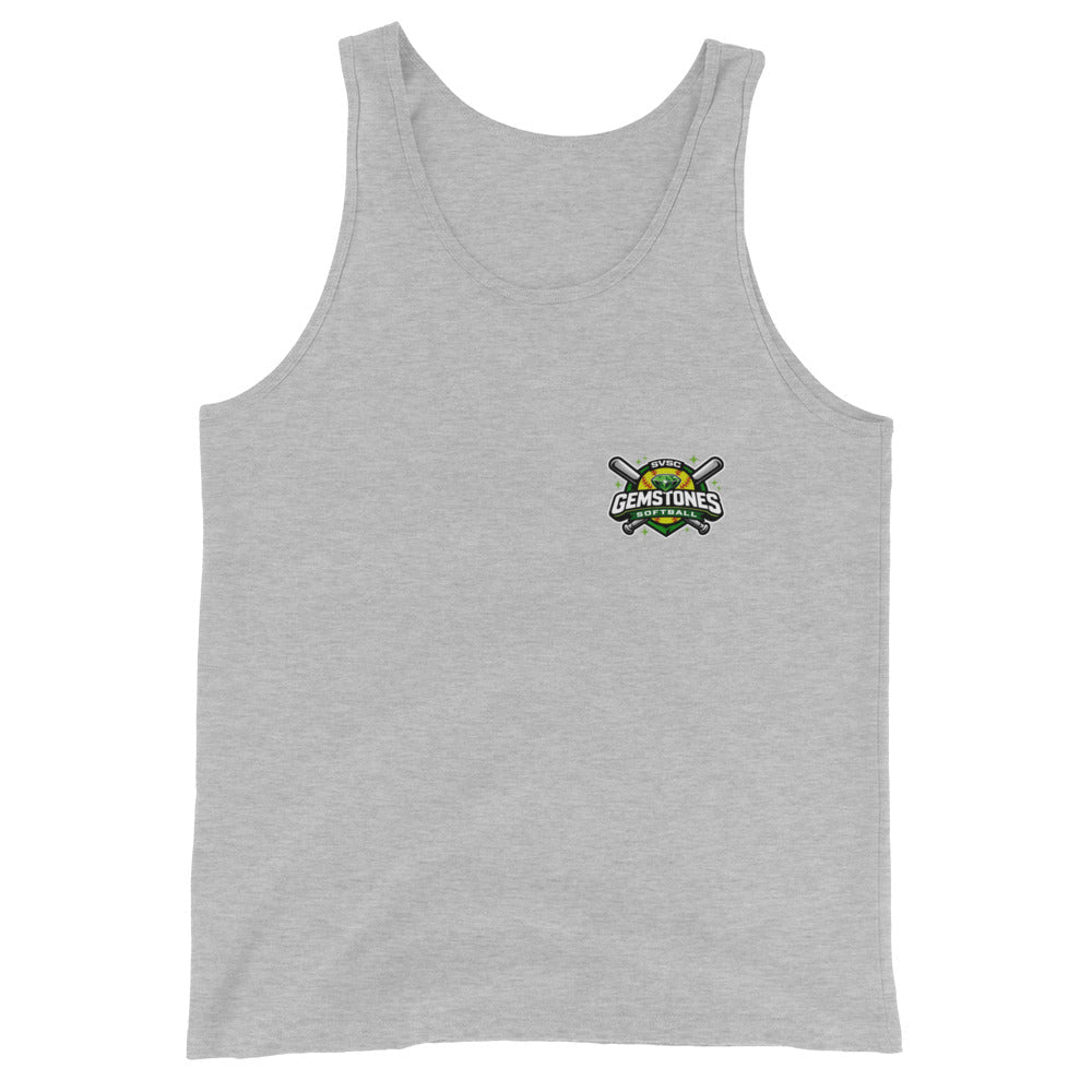 Performance | Tank Top | Silver Valley Gemstones | Vanguard Logo