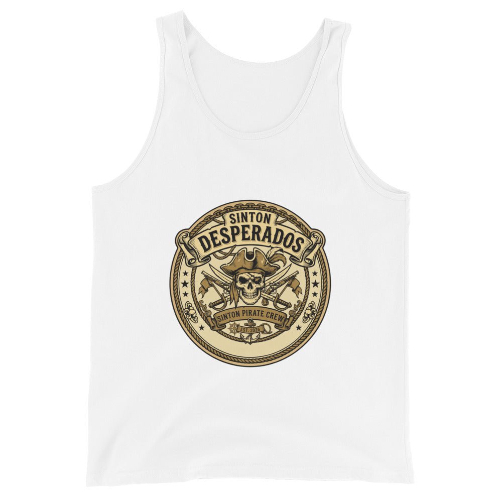 Performance | Tank Top | Sinton Desperados Baseball | Badge Logo