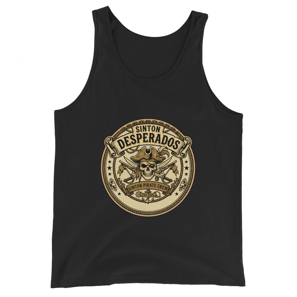 Performance | Tank Top | Sinton Desperados Baseball | Badge Logo