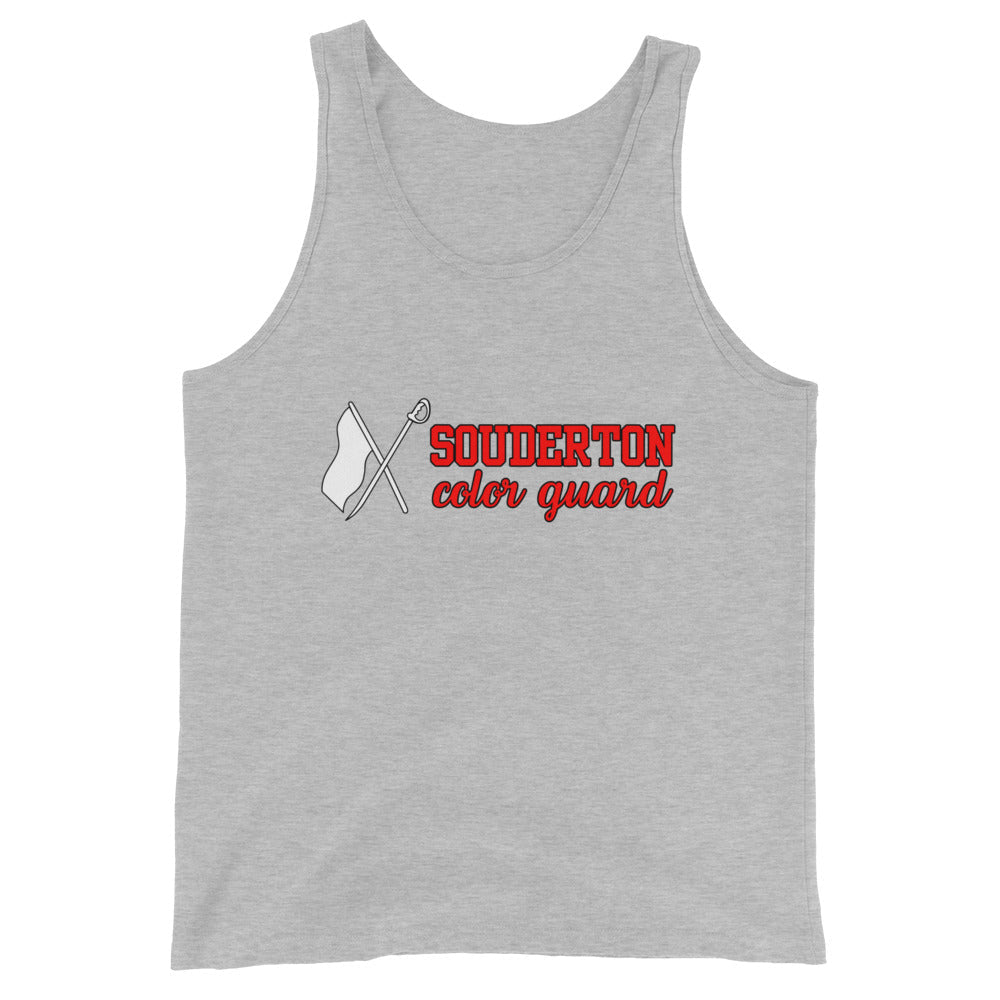 Performance | Tank Top | Souderton Color Guard | Vanguard Banner Logo
