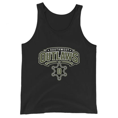 Performance | Tank Top | Southwest Outlaws | Frontier Athletics Logo