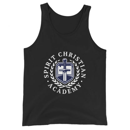Performance | Tank Top | Spirit Christian Academy | White Script Logo