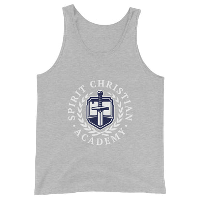 Performance | Tank Top | Spirit Christian Academy | White Script Logo