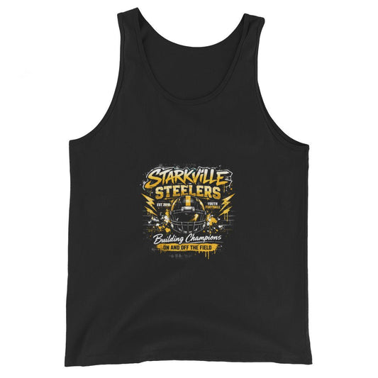 Performance | Tank Top | Starkville Steelers | Modern Classic Logo