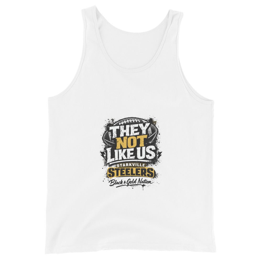 Performance | Tank Top | Starkville Steelers | They Not Like Us Logo