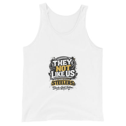 Performance | Tank Top | Starkville Steelers | They Not Like Us Logo