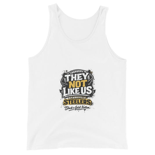 Performance | Tank Top | Starkville Steelers | They Not Like Us Logo
