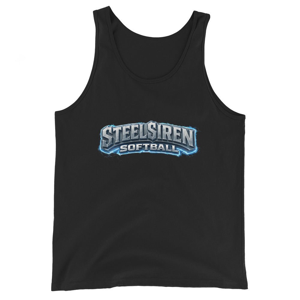Performance | Tank Top | STEEL SIREN | Lightning Logo