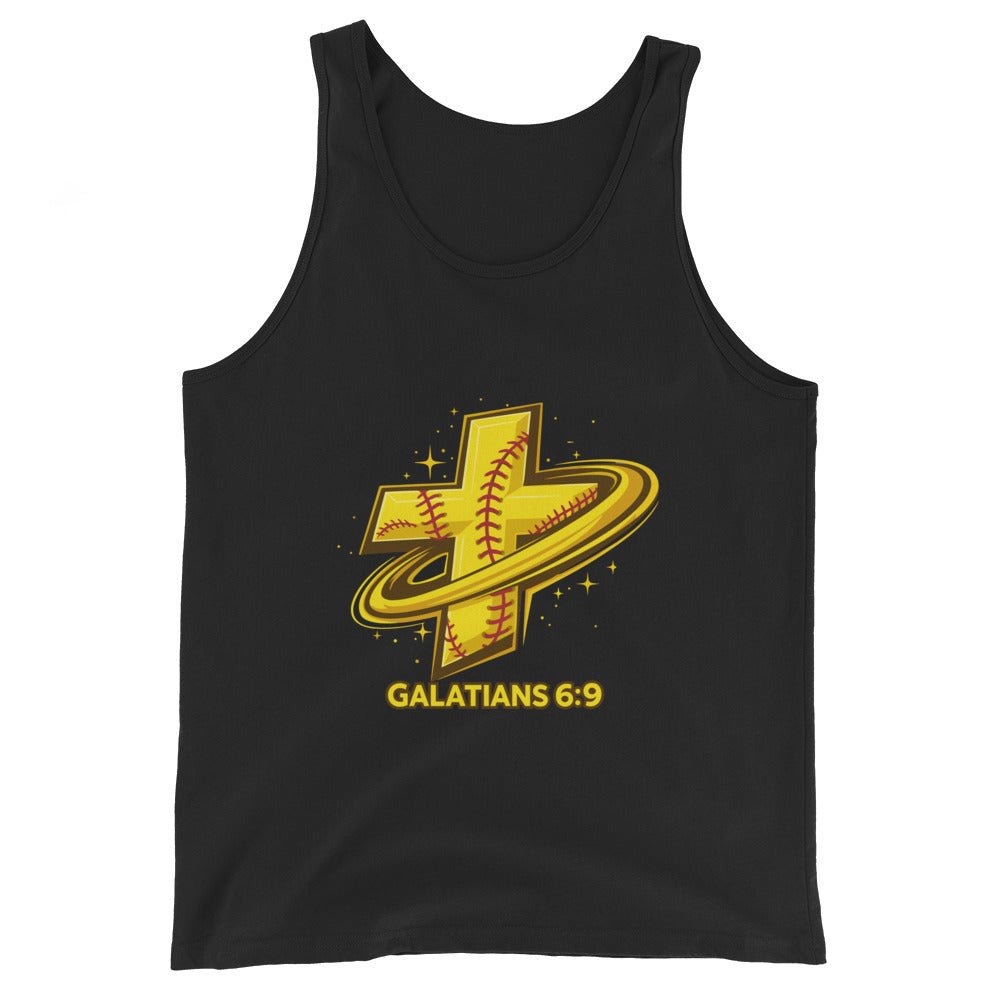 Performance | Tank Top | Stingers Softball | Galatians 6:9 Logo