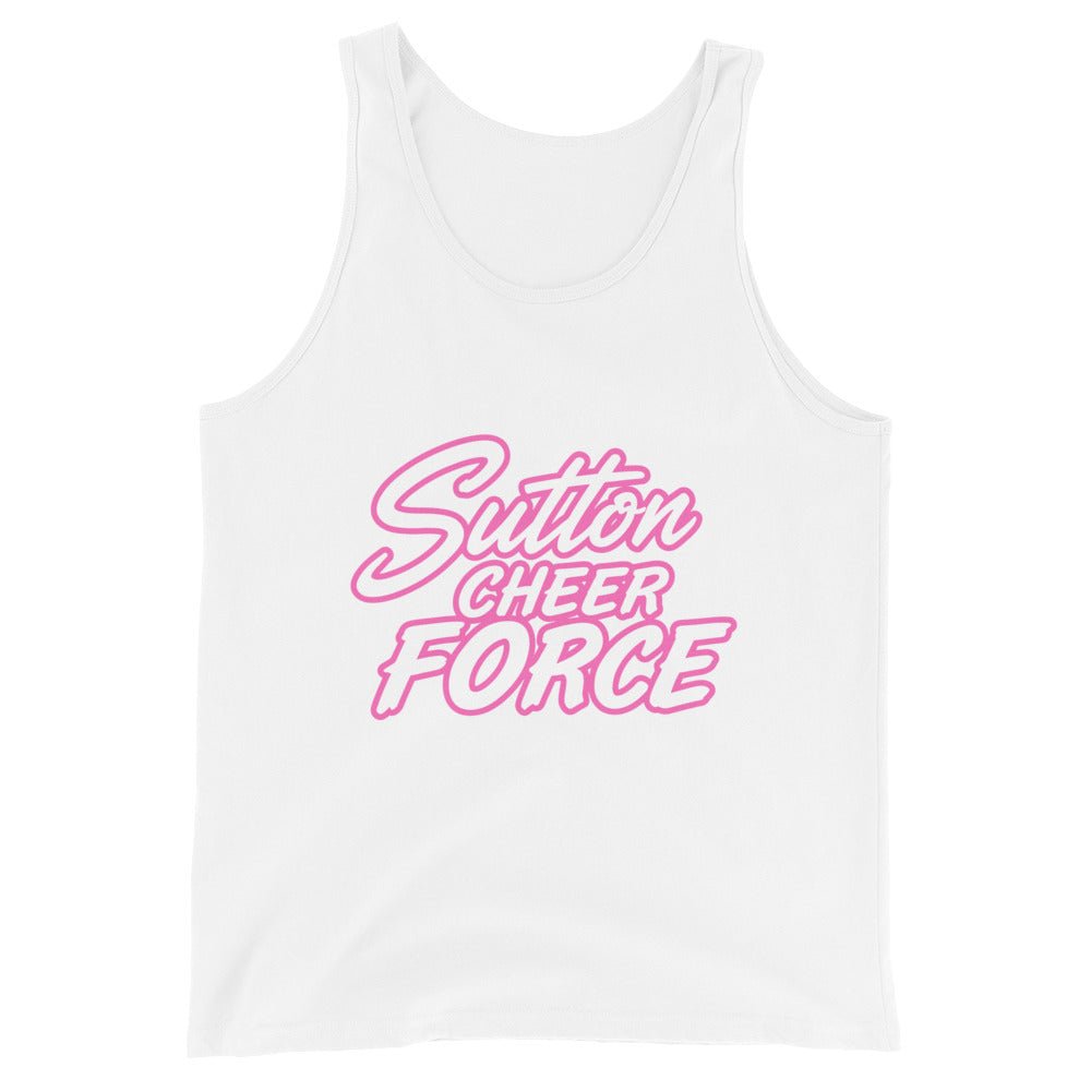 Performance | Tank Top | Sutton Cheer Force | Script Logo