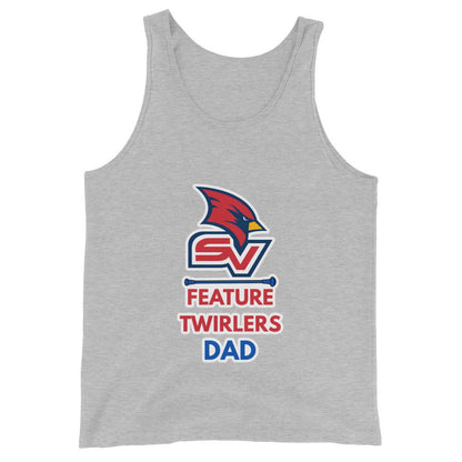 Performance | Tank Top | SVSU Feature twirlers | Dad Logo