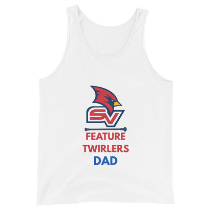 Performance | Tank Top | SVSU Feature twirlers | Dad Logo