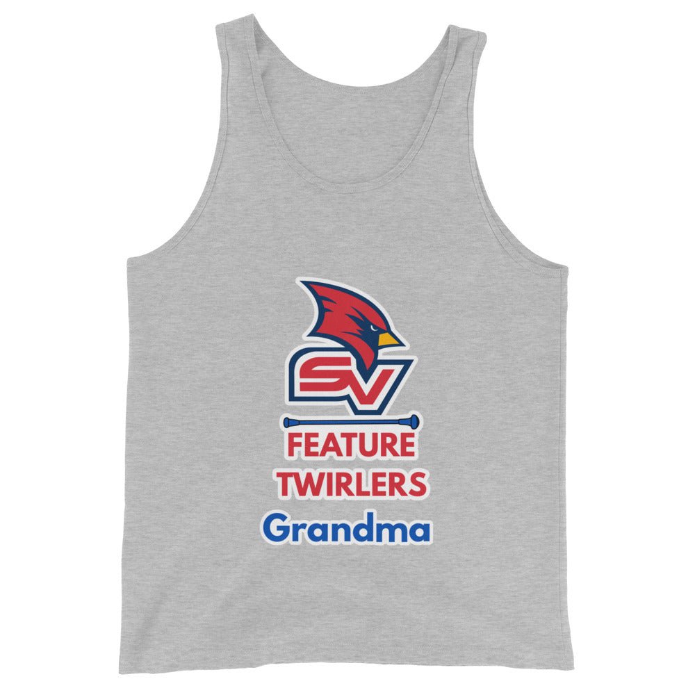 Performance | Tank Top | SVSU Feature twirlers | Grandma Logo