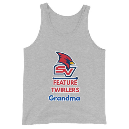 Performance | Tank Top | SVSU Feature twirlers | Grandma Logo