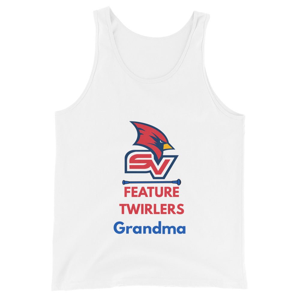 Performance | Tank Top | SVSU Feature twirlers | Grandma Logo