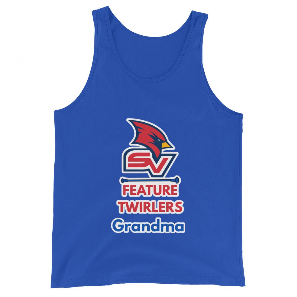 Performance | Tank Top | SVSU Feature twirlers | Grandma Logo