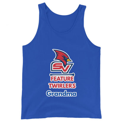 Performance | Tank Top | SVSU Feature twirlers | Grandma Logo