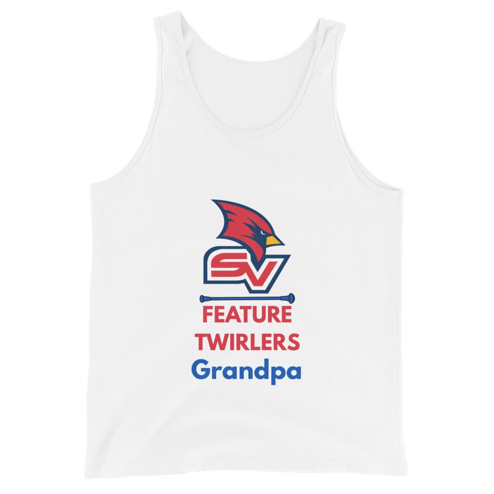 Performance | Tank Top | SVSU Feature twirlers | Grandpa Logo