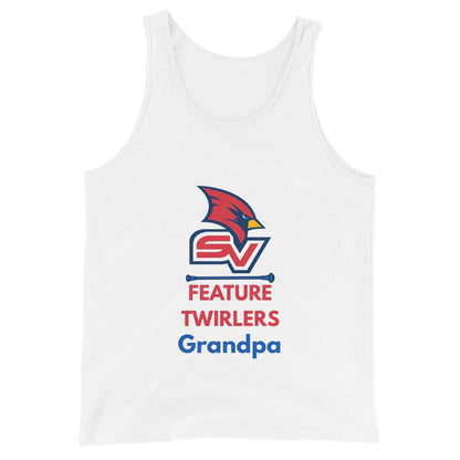 Performance | Tank Top | SVSU Feature twirlers | Grandpa Logo