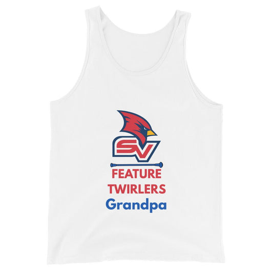 Performance | Tank Top | SVSU Feature twirlers | Grandpa Logo