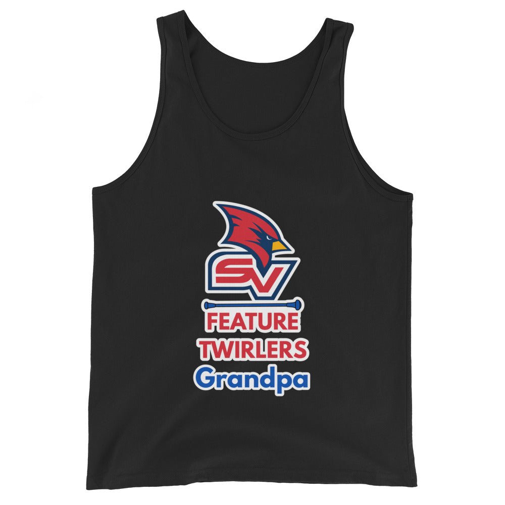 Performance | Tank Top | SVSU Feature twirlers | Grandpa Logo