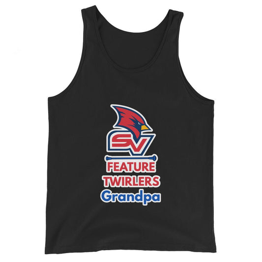 Performance | Tank Top | SVSU Feature twirlers | Grandpa Logo