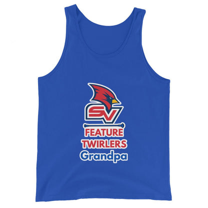Performance | Tank Top | SVSU Feature twirlers | Grandpa Logo
